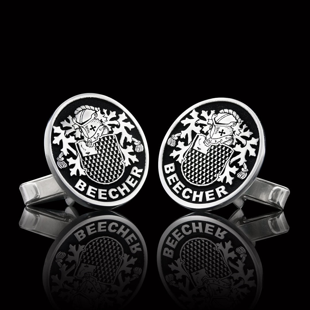 Cadet Crest Cufflinks Oval