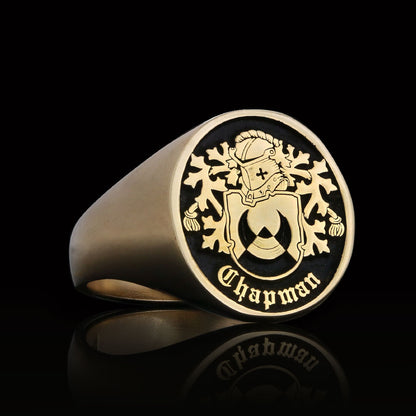 Cadet Crest Ring Oval