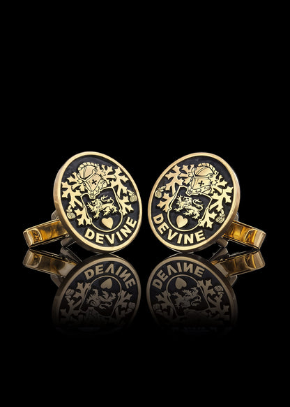 Cadet Crest Cufflinks Oval