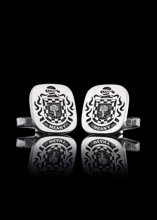 Duke Crest Cufflinks Square