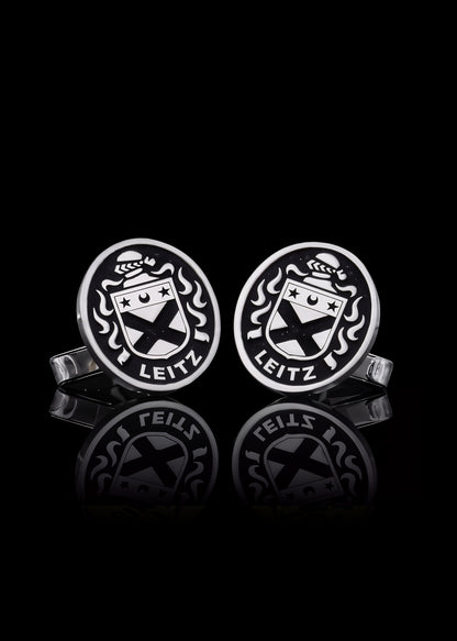 Dutch Crest Cufflinks Oval