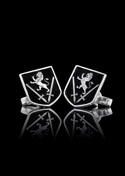 Shield Crest Cufflinks