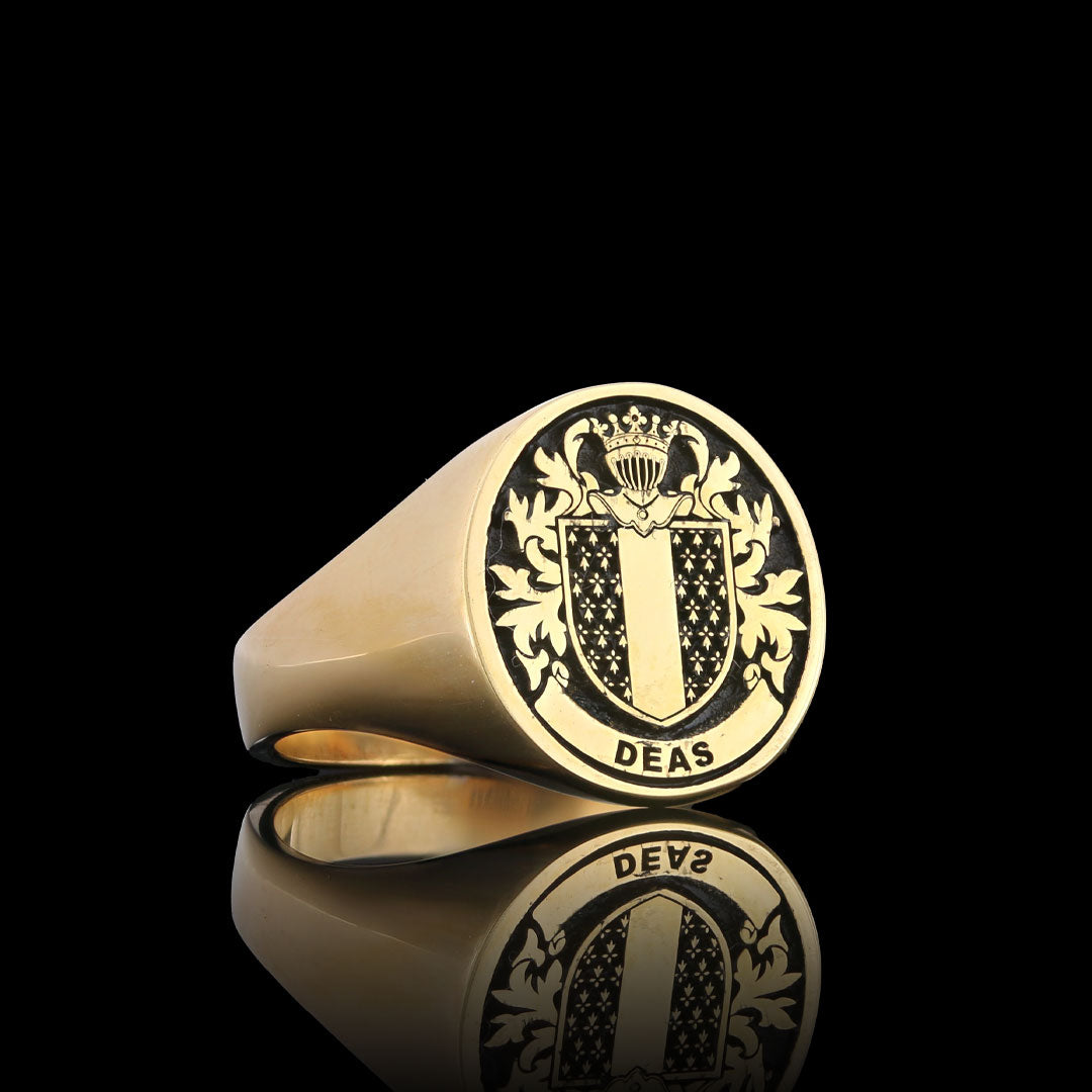 Raised Crest Ring