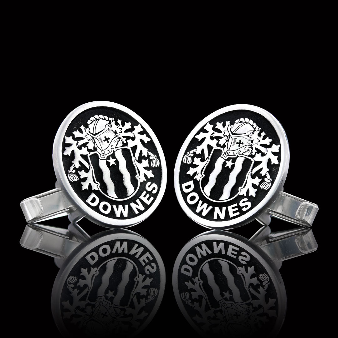 Cadet Crest Cufflinks Oval