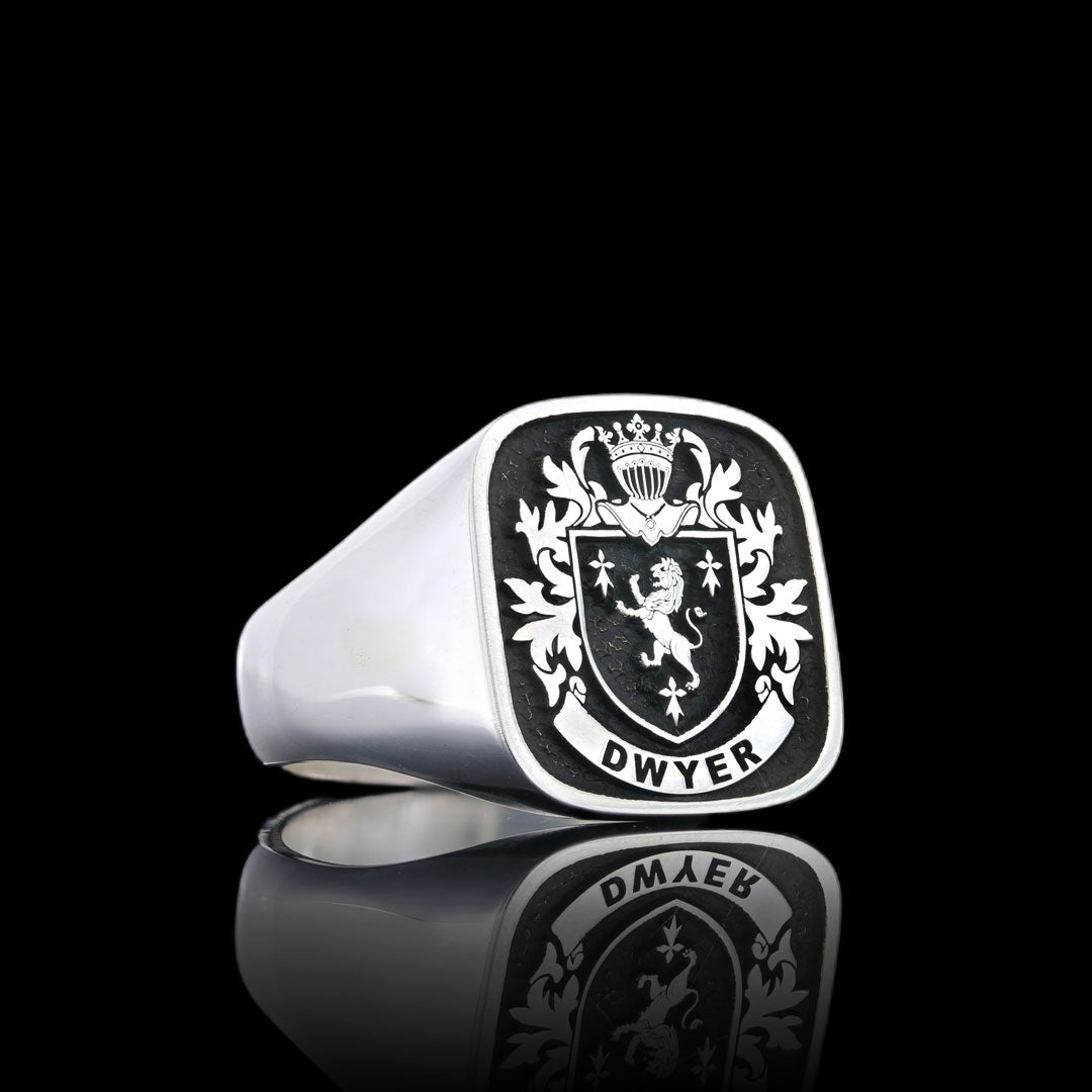 Raised Crest Ring