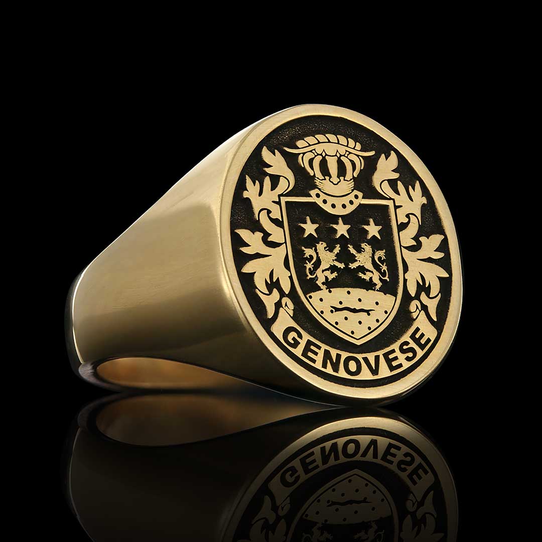 Baron Crest Ring Oval