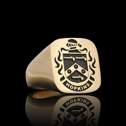 Duke Crest Ring Square