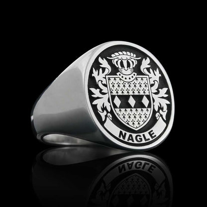 Baron Crest Ring Oval