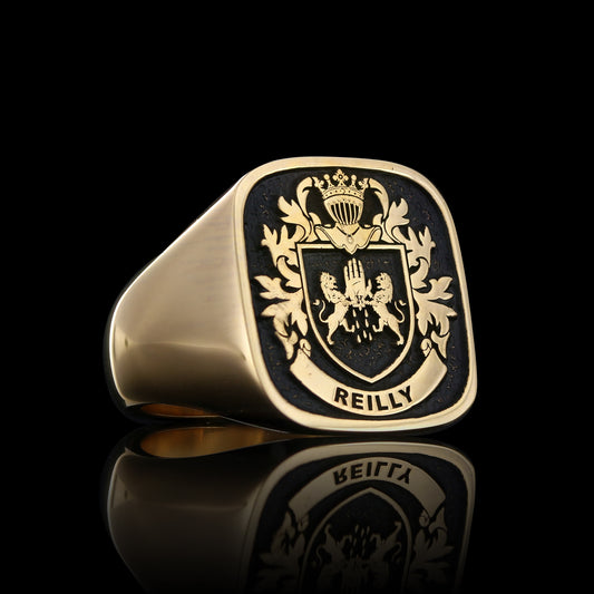 Raised Crest Ring