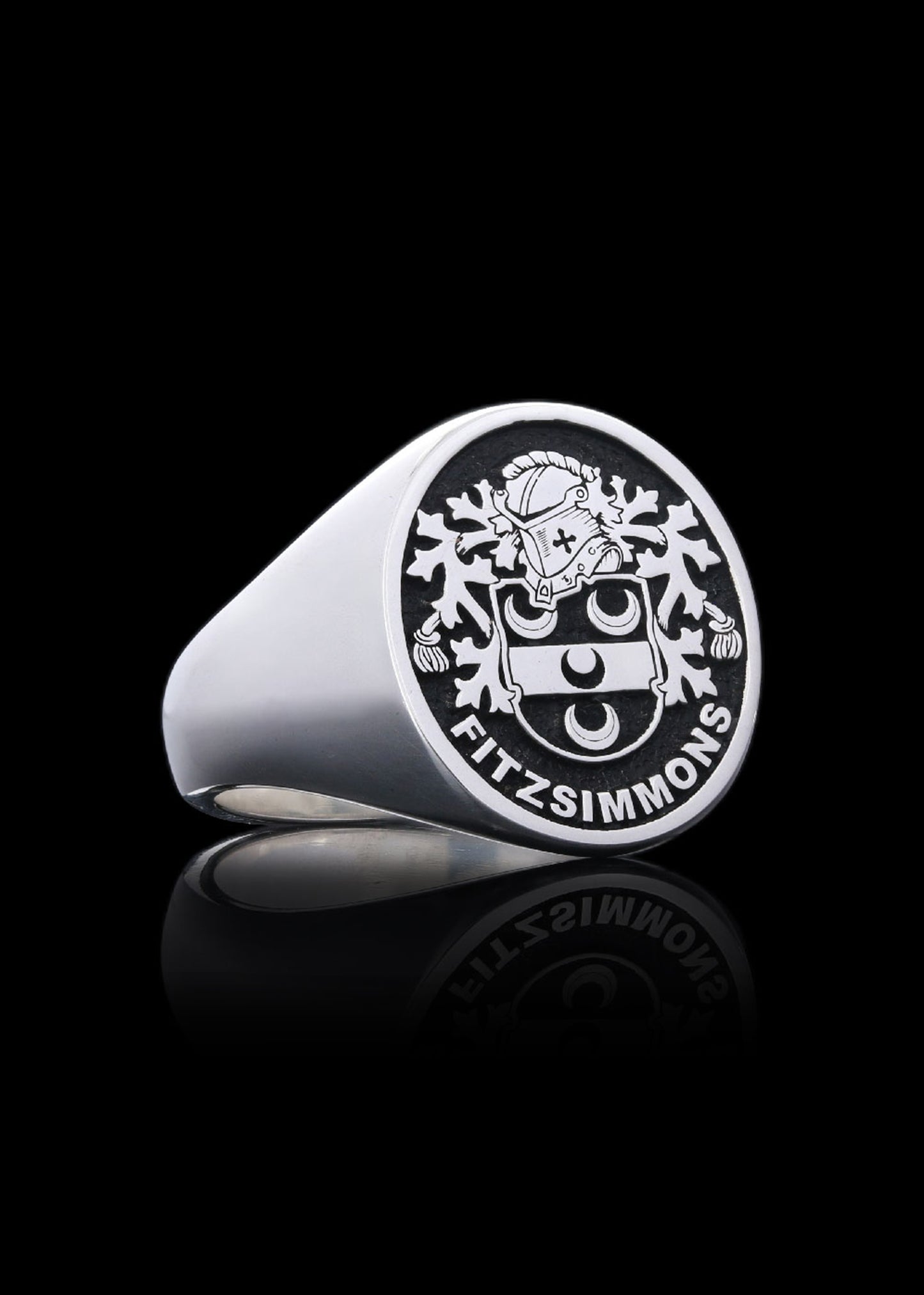 Cadet Crest Ring Oval