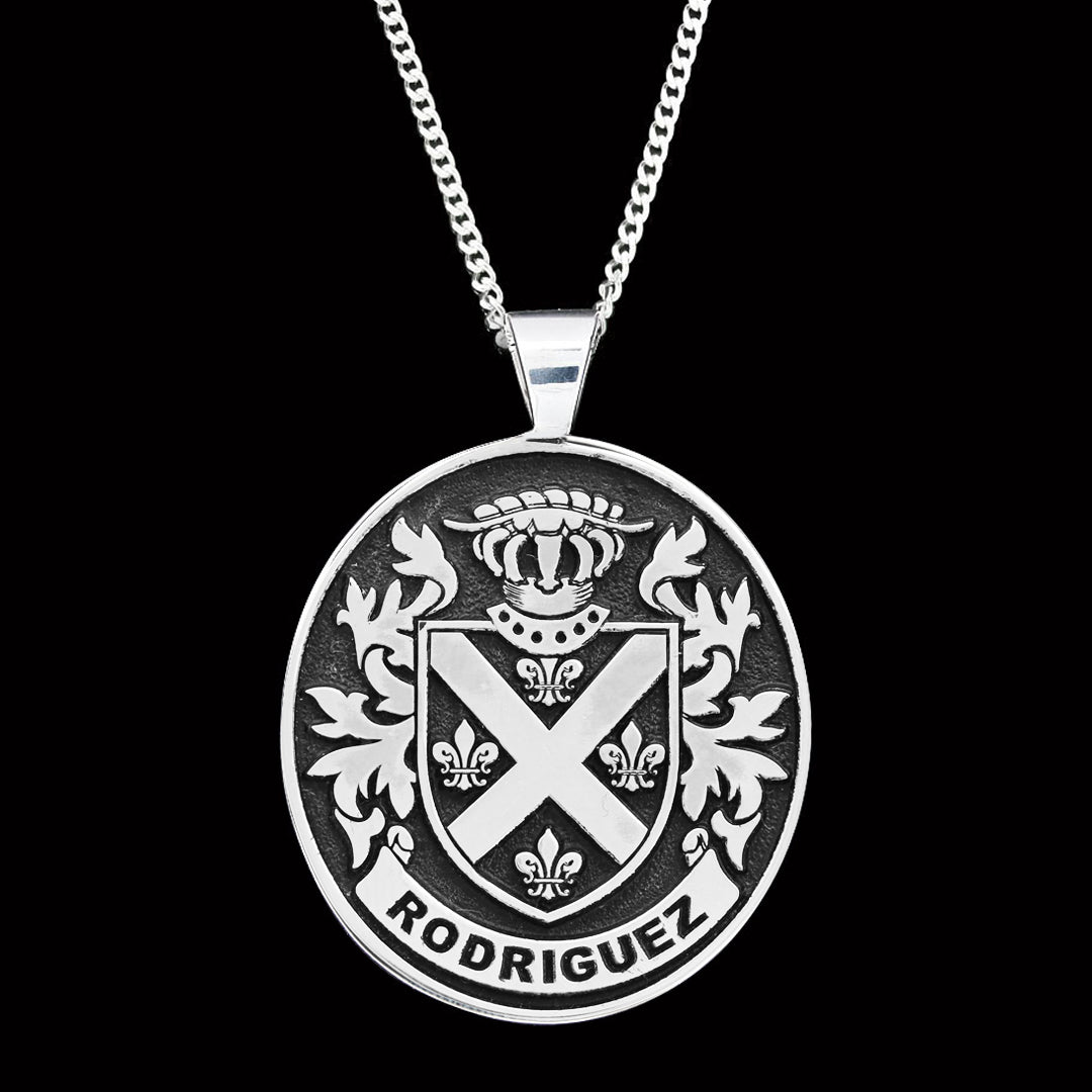 Baronet Family Crest Pendant