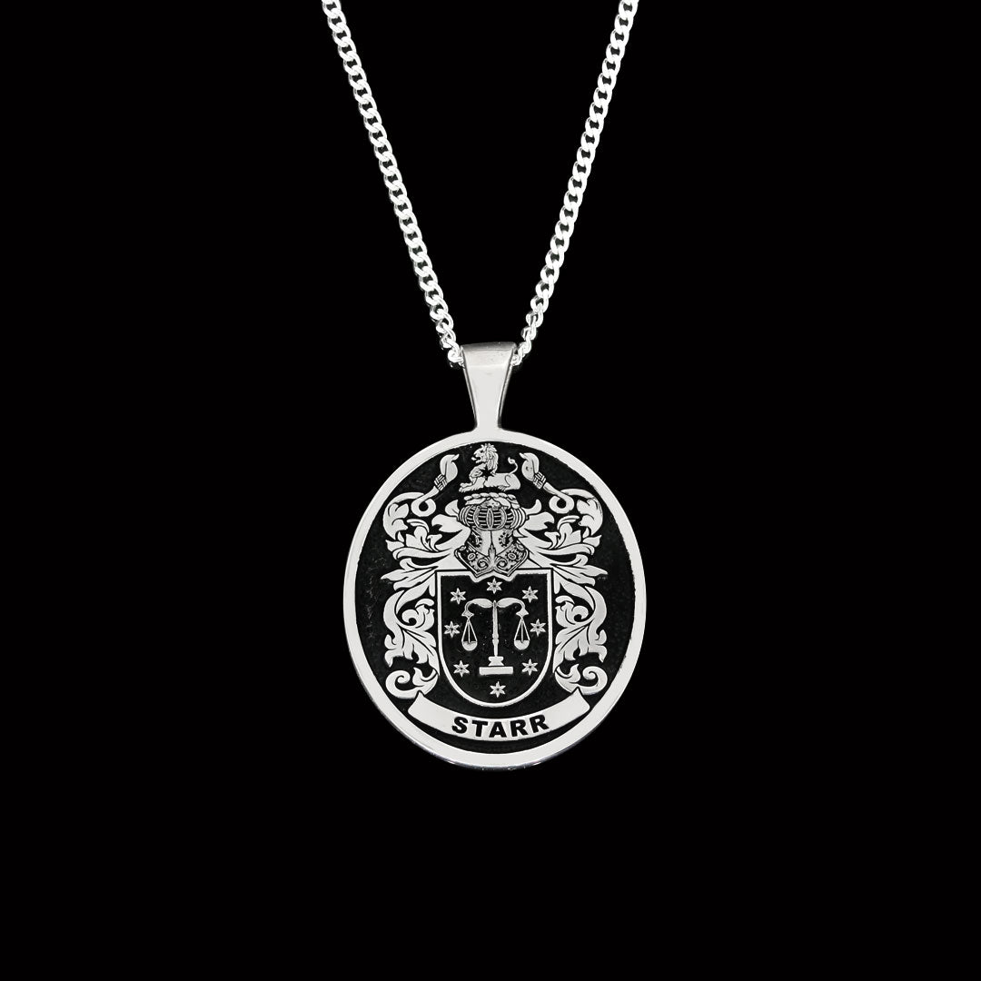 Monarch Family Crest Pendant