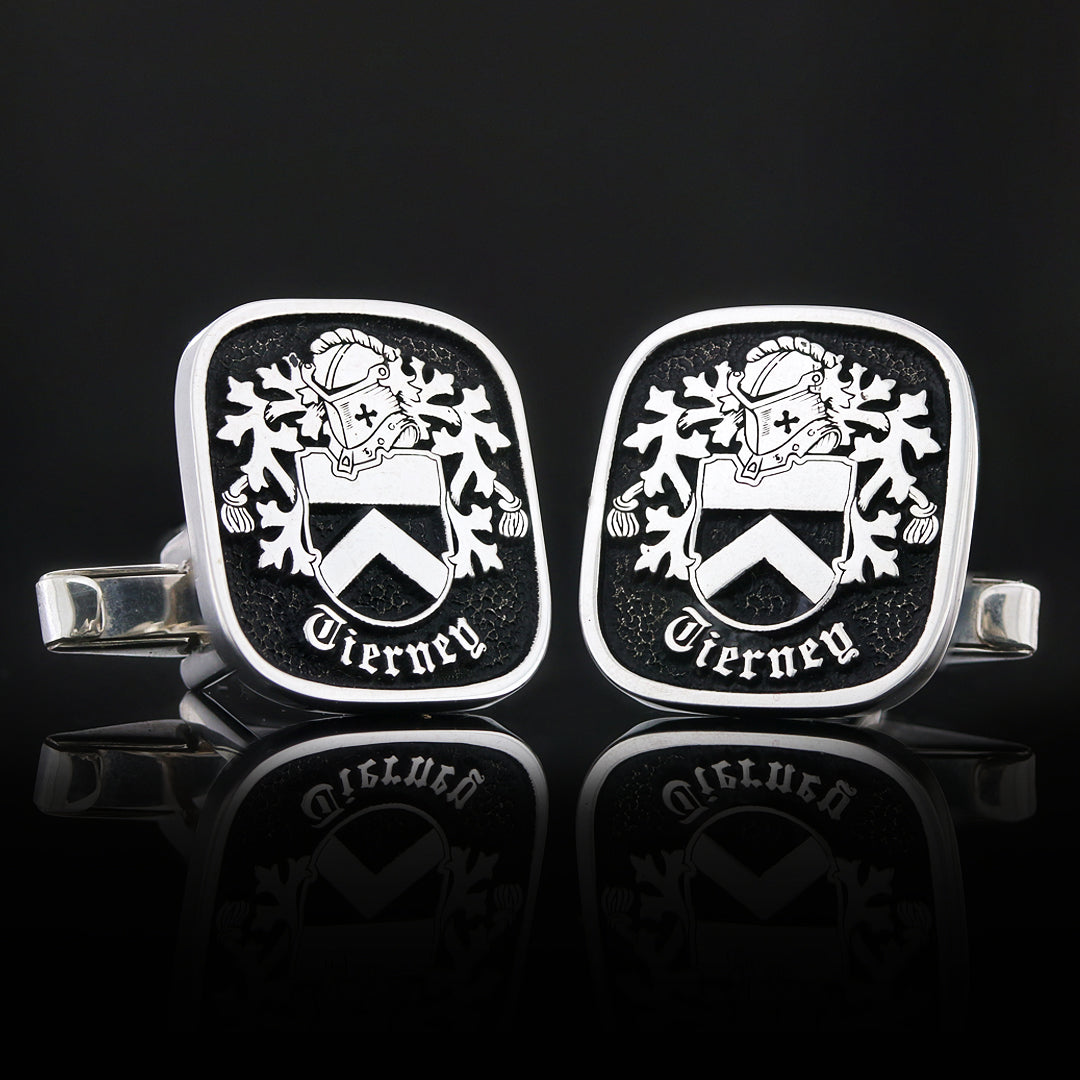 Cadet Crest Cufflinks Square